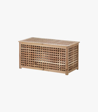 Ikea Hol Acacia Side Table Wooden